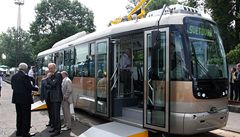 V Plzni zanou testovac jzdy zcela nov esk mini tramvaje