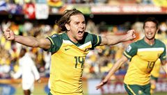 Ghana - Austrálie (radost Holmana)