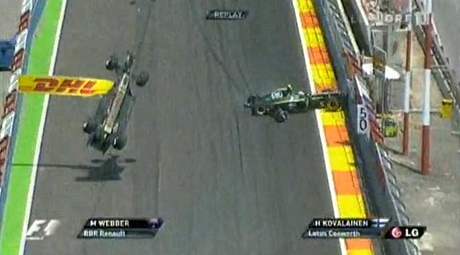 Nehoda Marka Webbera - snímek 3.