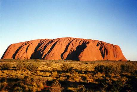 Posvátná skála Uluru
