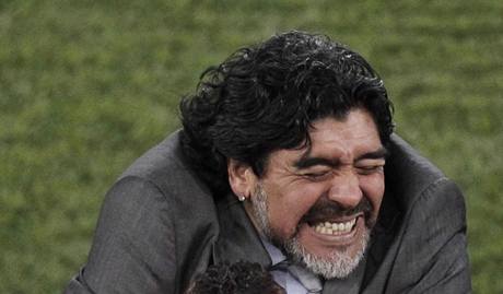 Argentina - ecko (astný Maradona).