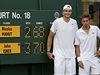 John Isner a Nicolas Mahut.