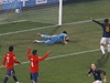 panlsko - Chile (gól Iniesty).
