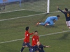 panlsko - Chile (gól Iniesty).