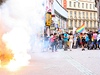 Svtlice na Queer Parade v Brn