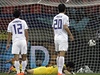 Uruguay - Jiní Korea (gól Suáreze)