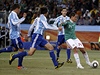 Argentina - Mexiko (Hernadéz dává gól)
