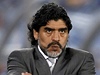 Argentina - ecko (zachmuený Maradona).