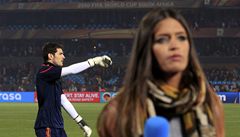 �pan�lsko - Chile (p�ítelkyn� Ikera Casillase, noviná�ka Sara Carbonerová).