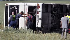 Osm lid zemelo pi nehod autobusu v Bulharsku