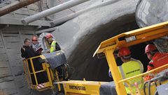 VIDEO: V Praze začala ražba tunelu nového metra do Motola