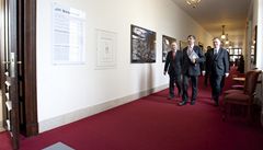 Poslední jednání Fischerova kabinetu, na kterém si vláda schválila svou demisi.