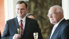 Premiér Petr Ne�as.