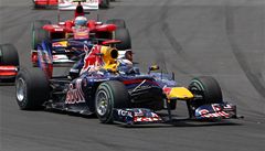 Hamilton skončil znovu druhý, evropskou GP formule 1 ovládl Vettel