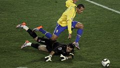 Brazílie - Chile (Fabiano dává gól)