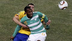 Brazílie - Pobeí slonoviny (Drogba)
