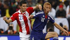 Prvn penaltov rozstel na MS vyhrla Paraguay nad Japonskem