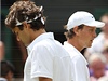 Roger Federer a Tomá Berdych