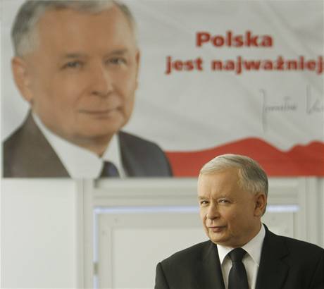 Polsk prezidentsk kandidt Jaroslaw Kaczyski