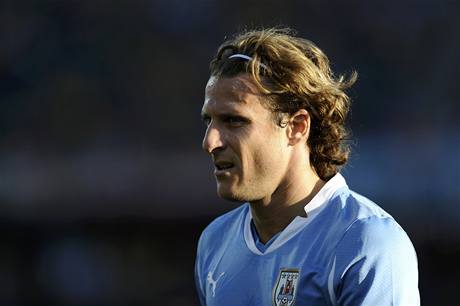 Diego Forlán v dresu Uruguaye