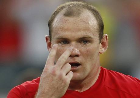 Wayne Rooney (24, Anglie) vyhrl anketu o nejoklivjho hre MS. Pezdv se mu tak Shrek.