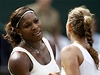 Serena Williamsová a Petra Kvitová.