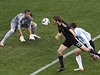 Argentina - Nmecko (Müller stílí branku).