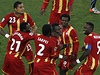 Uruguay - Ghana (Ghaané slaví gól)