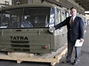 Nový pedseda pedstavenstva a generální editel automobilky Tatra Ronald Adams. (2006)