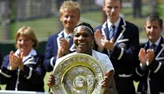 Serena Williamsová smetla Zvonarevovou a obhájila wimbledonský titul