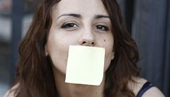 Noviná�i v Itálii protestovali proti "náhubkovému zákonu".
