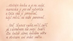 Nový typ písma Comenia Script