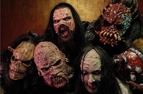 Finská hudební skupina Lordi.