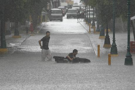 Zplavy v Mexiku