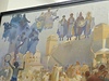 Obí malíská plátna Alfonse Muchy tvoící proslulou Slovanskou epopej naposledy obdivují návtvníci zámku v Moravském Krumlov