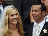 Svatba bývalé tenistky Nicole Vaidiové s tenistou Radkem tpánkem.
