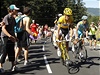 Tour de France (Andy Schleck vlevo a Alberto Contador)