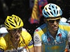 Tour de France (Andy Schleck vlevo a Alberto Contador)
