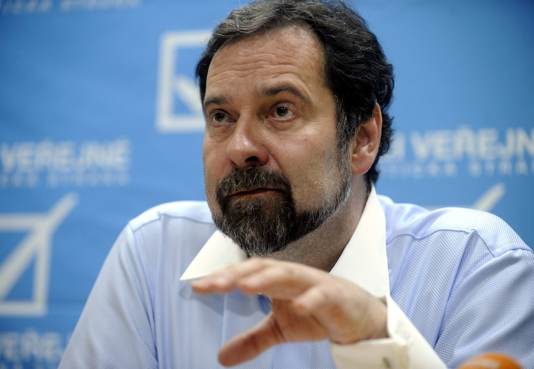 P�edseda strany V�ci ve�ejné Radek John.