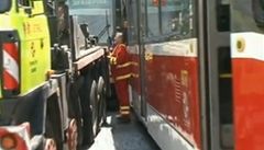 U Smchovskho ndra se srazily dv tramvaje, nikdo nebyl zrann