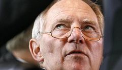 Nmecký ministr financí Wolfgang Schäuble.