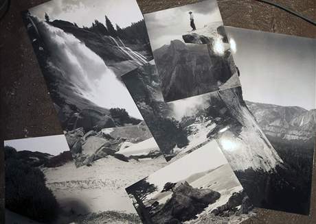 Fotografie Yosemitského parku, které s zejm vytvoil známý fotograf Ansel Adams 