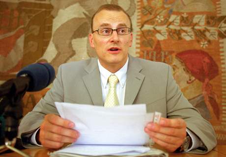 Filip Dvoák, na snímku z roku 2002.