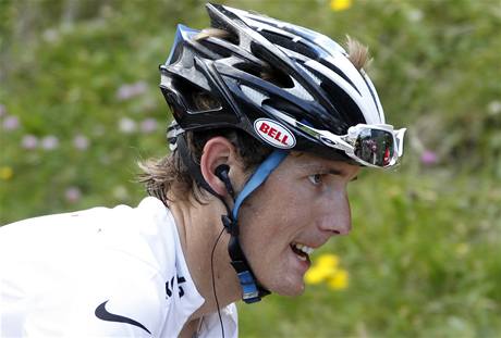 Andy Shleck pi 16. etap Tour de France