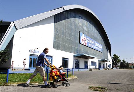 Popradsk zimn stadion, kde by ml hrt Hradec Krlov KHL