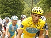 Aberto Contador v ele pelotonu