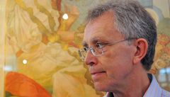 Vnuk akademického malí�e Alfonse Muchy John Mucha.