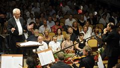 Na Prague Proms se pedstavil i eský národní symfonický orchestr pod taktovkou dirigenta Libora Peka.