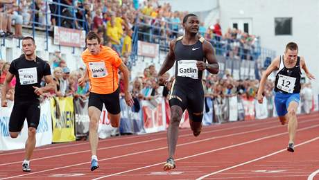 Justin Gatlin se vrátil na dráhu v roce 2010.