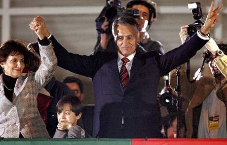 Nov zvolený portugalský prezident Anibal Cavaco Silva.